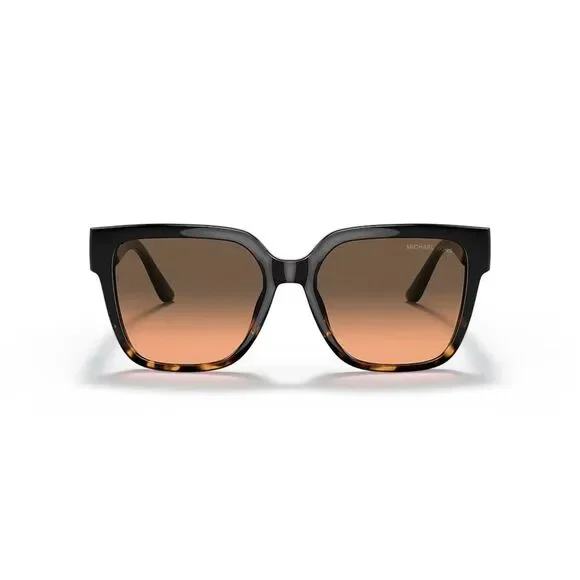 Michael Kors Karlie Women's Square Frame Sunglasses Multicolor Tortoise Shell - Picture 3 of 15